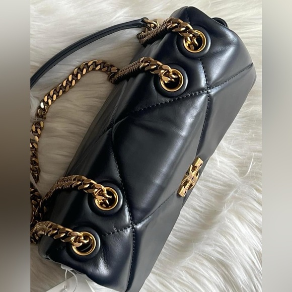 Tory Burch Small Kira Diamond Quilt Convertible Shoulder Bag - Picture 9 of 15